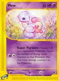 Mew (55/165) [Expedition: Base Set]-1