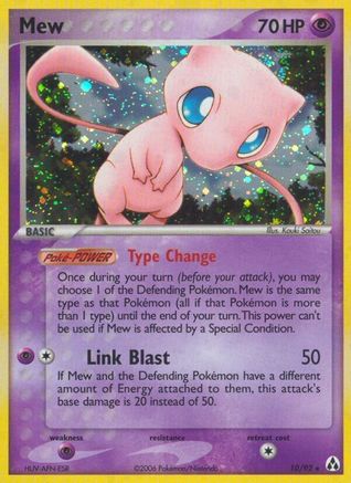Mew (10/92) [EX: Legend Maker]-1