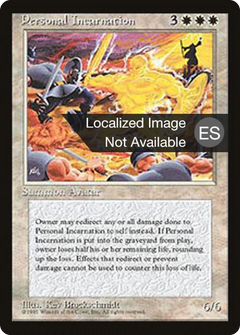 Personal Incarnation [Fourth Edition Foreign Black Border]-1