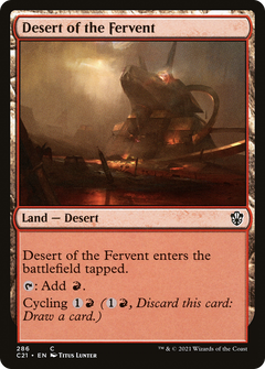 Desert of the Fervent [Commander 2021]-1