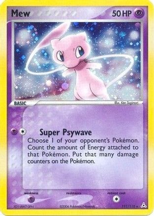 Mew (111/110) [EX: Holon Phantoms]-1