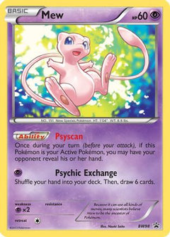 Mew (BW98) [Black & White: Black Star Promos]-1