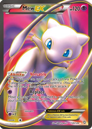 Mew EX (120/124) [Black & White: Dragons Exalted]-1
