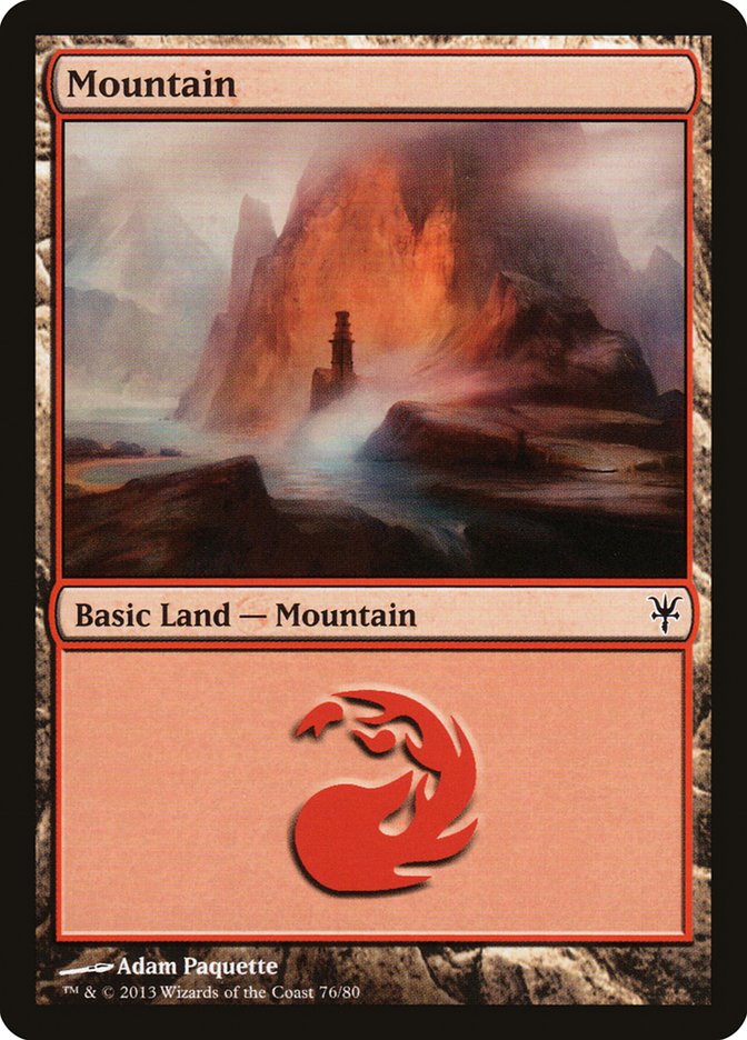 Mountain (76) [Duel Decks: Sorin vs. Tibalt]-2