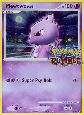 Mewtwo (9/16) [Pokémon Rumble]-1