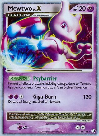 Mewtwo LV.X (144/146) [Diamond & Pearl: Legends Awakened]-1