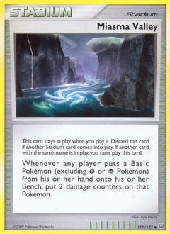 Miasma Valley (111/127) [Platinum: Base Set]-1
