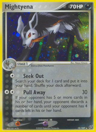 Mightyena (12/107) [EX: Deoxys]-1