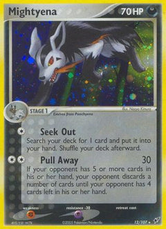 Mightyena (12/107) (Stamped) [EX: Deoxys]-1