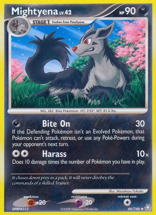 Mightyena (66/146) [Diamond & Pearl: Legends Awakened]-1