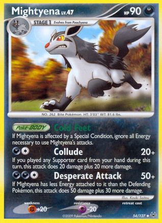 Mightyena (54/127) [Platinum: Base Set]-1