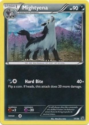 Mightyena (17/39) [XY: Kalos Starter Set]-1