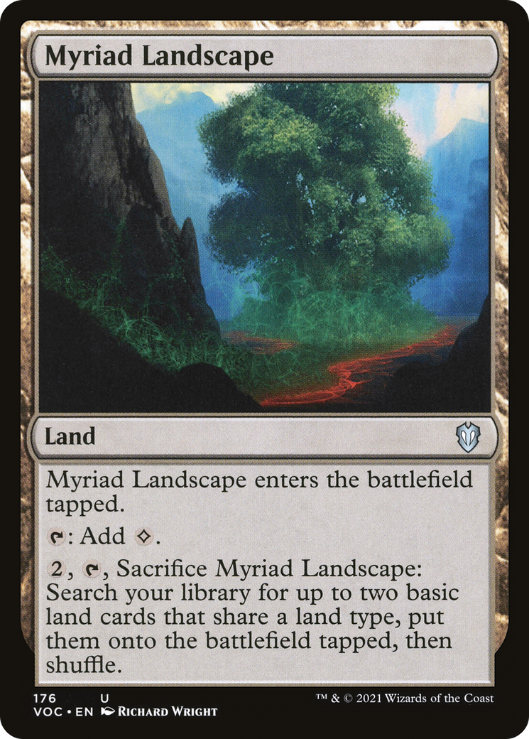 Myriad Landscape [Innistrad: Crimson Vow Commander]-1