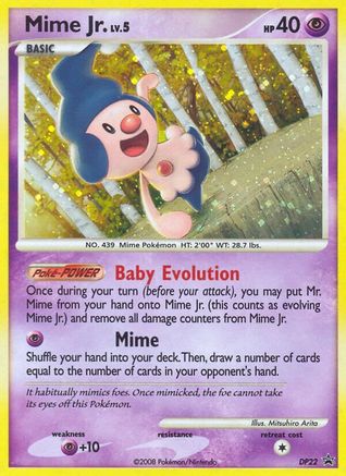 Mime Jr. (DP22) [Diamond & Pearl: Black Star Promos]-1