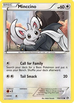 Minccino (104/113) [Black & White: Legendary Treasures]-1