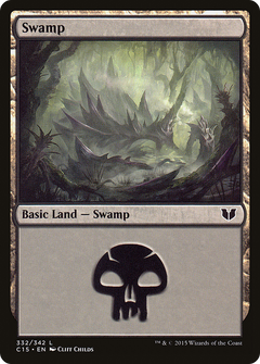 Swamp (332) [Commander 2015]-1