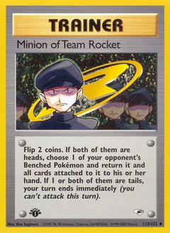 Minion of Team Rocket (113/132) [Gym Heroes Unlimited]-1