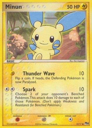 Minun (12/17) [POP Series 1]-1