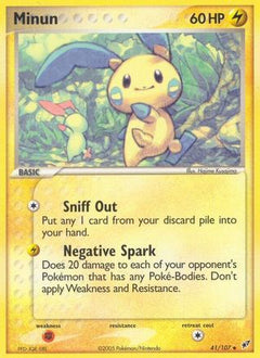 Minun (41/107) (Stamped) [EX: Deoxys]-1