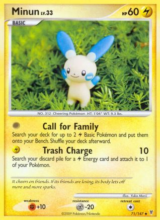Minun (71/147) [Platinum: Supreme Victors]-1