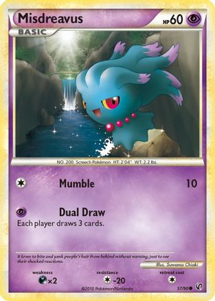 Misdreavus (57/90) [HeartGold & SoulSilver: Undaunted]-1