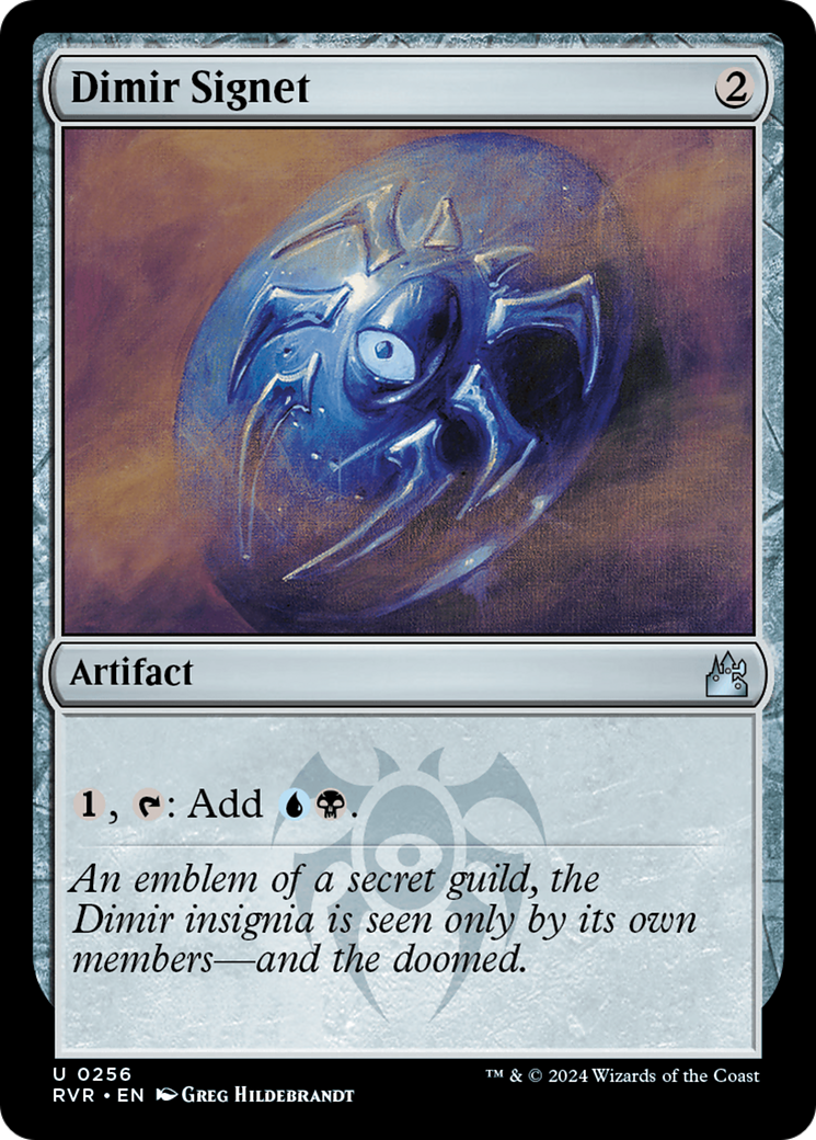Dimir Signet [Ravnica Remastered]-1