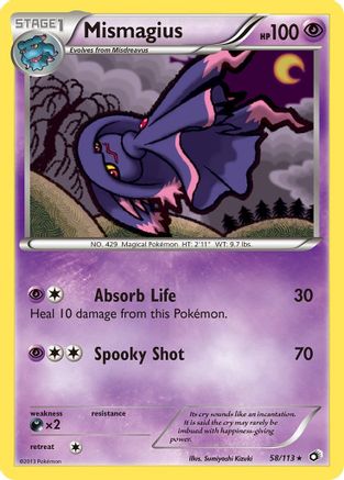 Mismagius (58/113) [Black & White: Legendary Treasures]-1