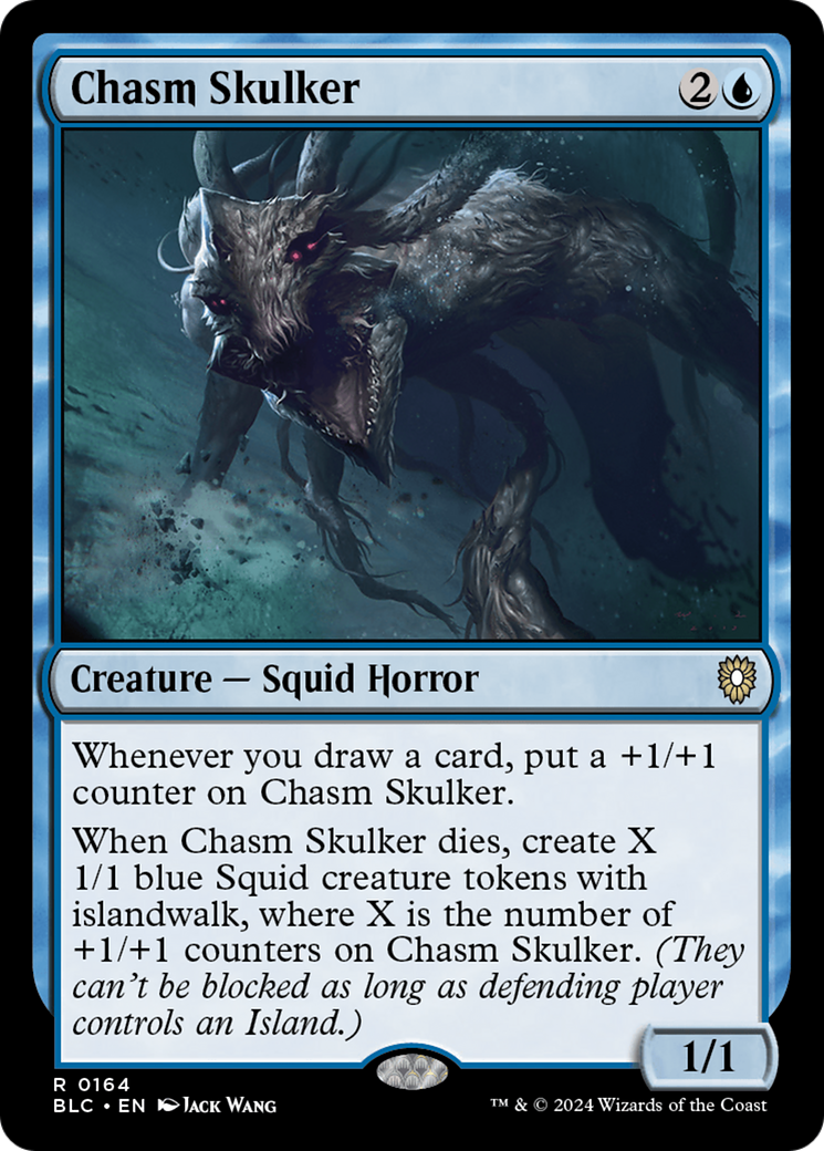 Chasm Skulker [Bloomburrow Commander]-1