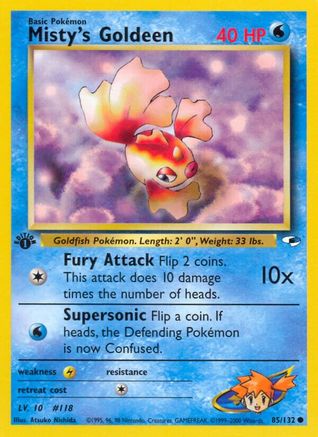 Misty's Goldeen (85/132) [Gym Heroes Unlimited]-1