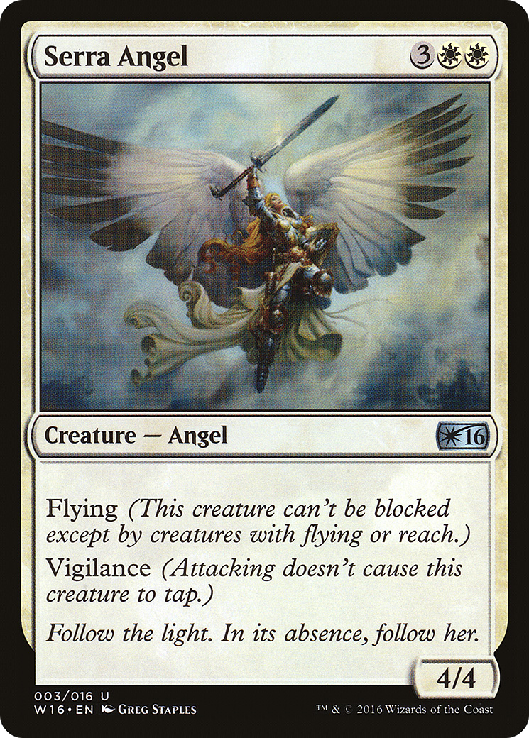 Serra Angel [Welcome Deck 2016]-1