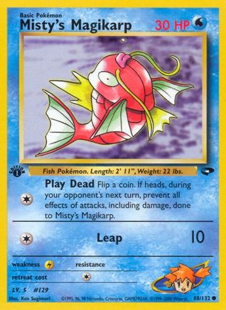Misty's Magikarp (88/132) [Gym Challenge Unlimited]-1