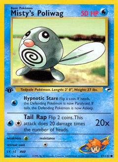 Misty's Poliwag (87/132) [Gym Heroes Unlimited]-1