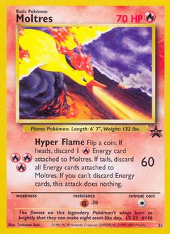 Moltres (21) [Wizards of the Coast: Black Star Promos]-1