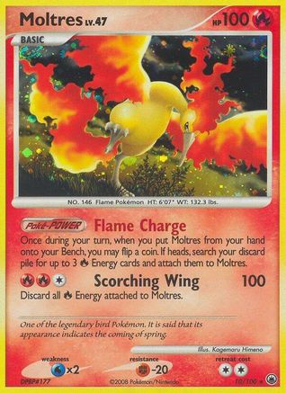 Moltres (10/100) [Diamond & Pearl: Majestic Dawn]-1