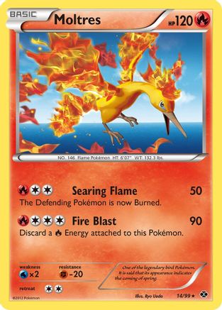 Moltres (14/99) [Black & White: Next Destinies]-1