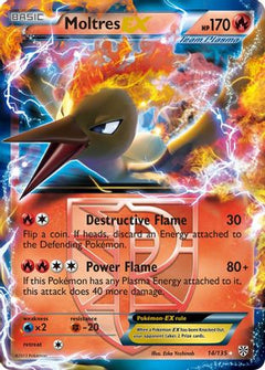 Moltres EX (14/135) [Black & White: Plasma Storm]-1