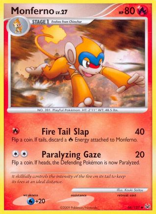 Monferno (56/127) [Platinum: Base Set]-1