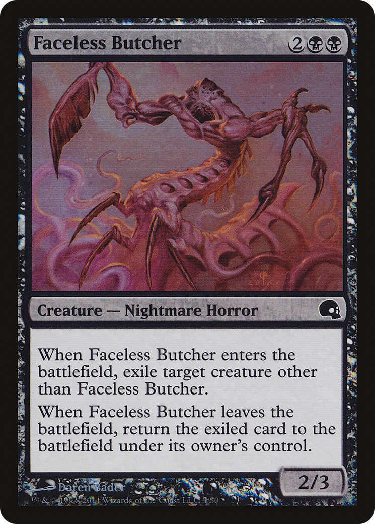 Faceless Butcher [Premium Deck Series: Graveborn]-1