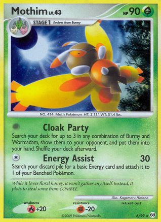Mothim (6/99) [Platinum: Arceus]-1