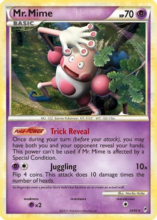 Mr. Mime (29/95) [HeartGold & SoulSilver: Call of Legends]-1