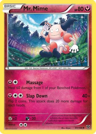 Mr. Mime (91/146) [XY: Base Set]-1