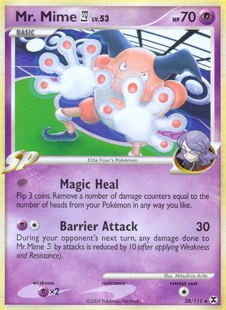 Mr. Mime (28/111) [Platinum: Rising Rivals]-1
