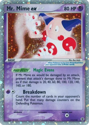 Mr. Mime ex (111/112) [EX: FireRed & LeafGreen]-1