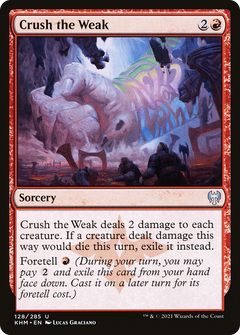 Crush the Weak [Kaldheim]-1