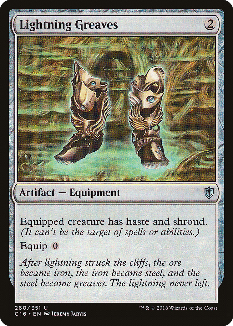 Lightning Greaves [Commander 2016]-1