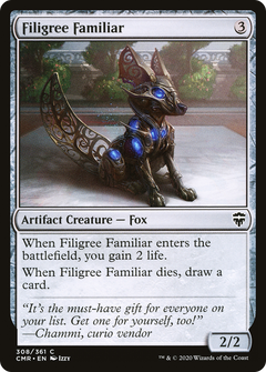 Filigree Familiar [Commander Legends]-1