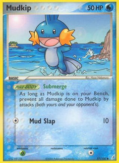 Mudkip (57/100) (Stamped) [EX: Crystal Guardians]-1