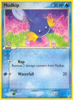 Mudkip (58/100) (Stamped) [EX: Crystal Guardians]-1