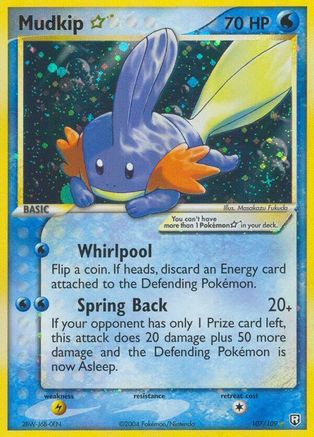 Mudkip Star (107/109) [EX: Team Rocket Returns]-1