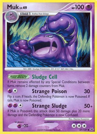 Muk (57/127) [Platinum: Base Set]-1